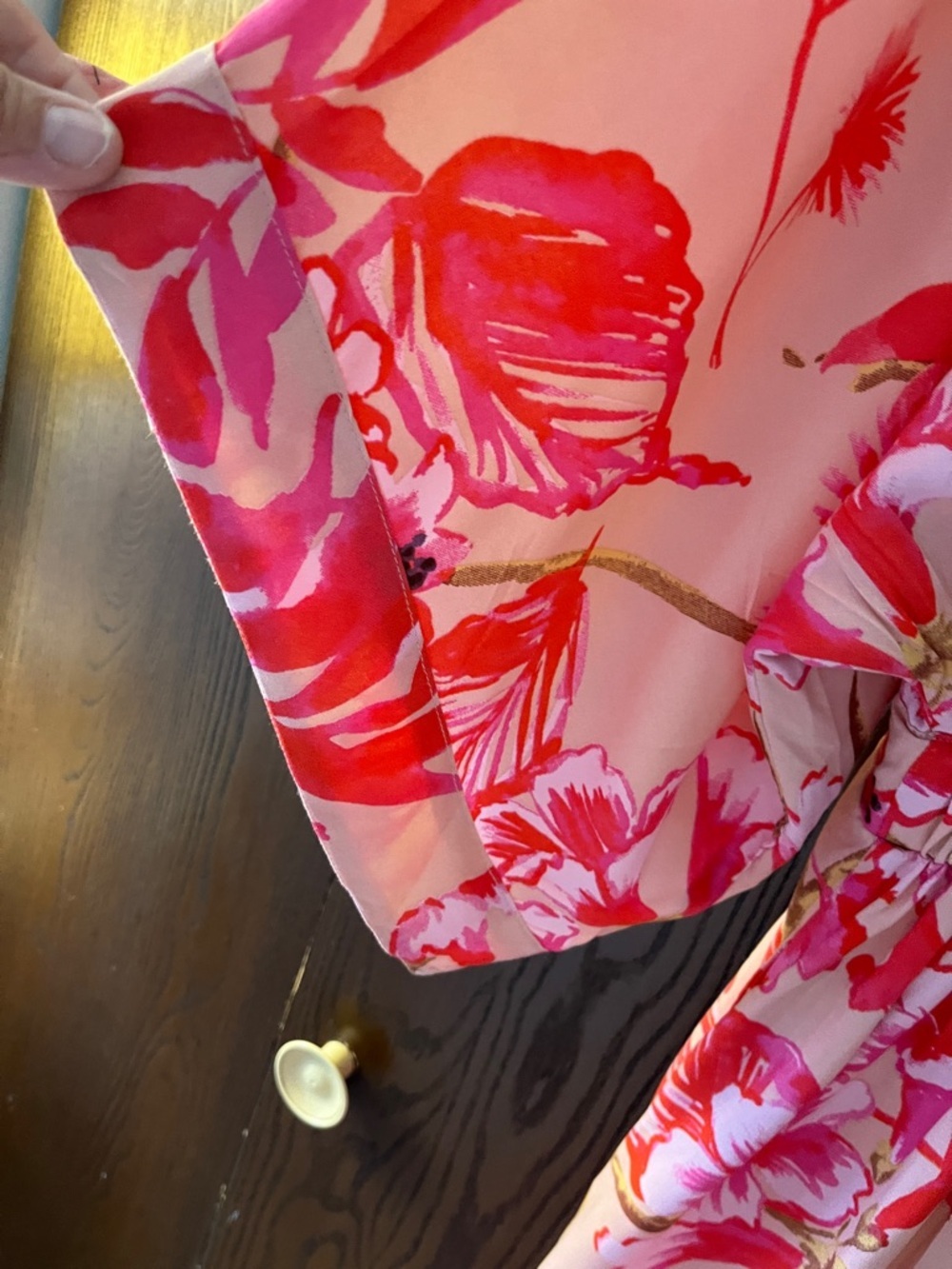 Onshore 3/4 sleeved one size maxi flowery dress. NWT - Picture 10 of 13